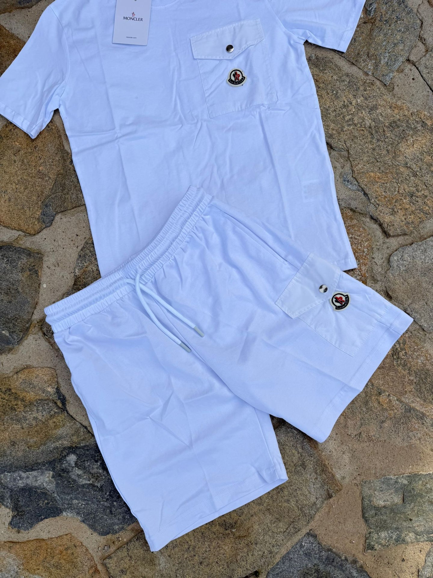 CONJUNTO MONCLER - BLANCO