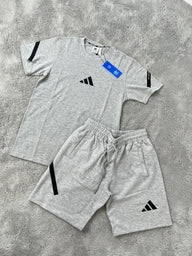 CONJUNTO ADIDAS - GRIS