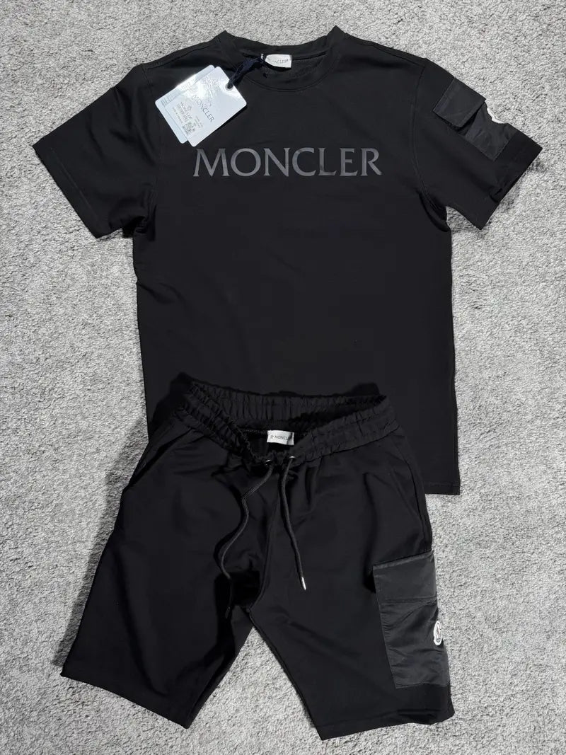 CONJUNTO MONCLER - NEGRO