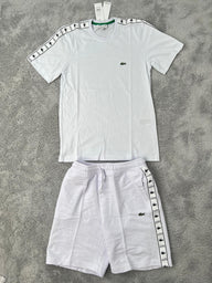 CONJUNTO LACOSTE - BLANCO
