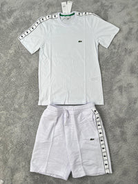 CONJUNTO LACOSTE - BLANCO