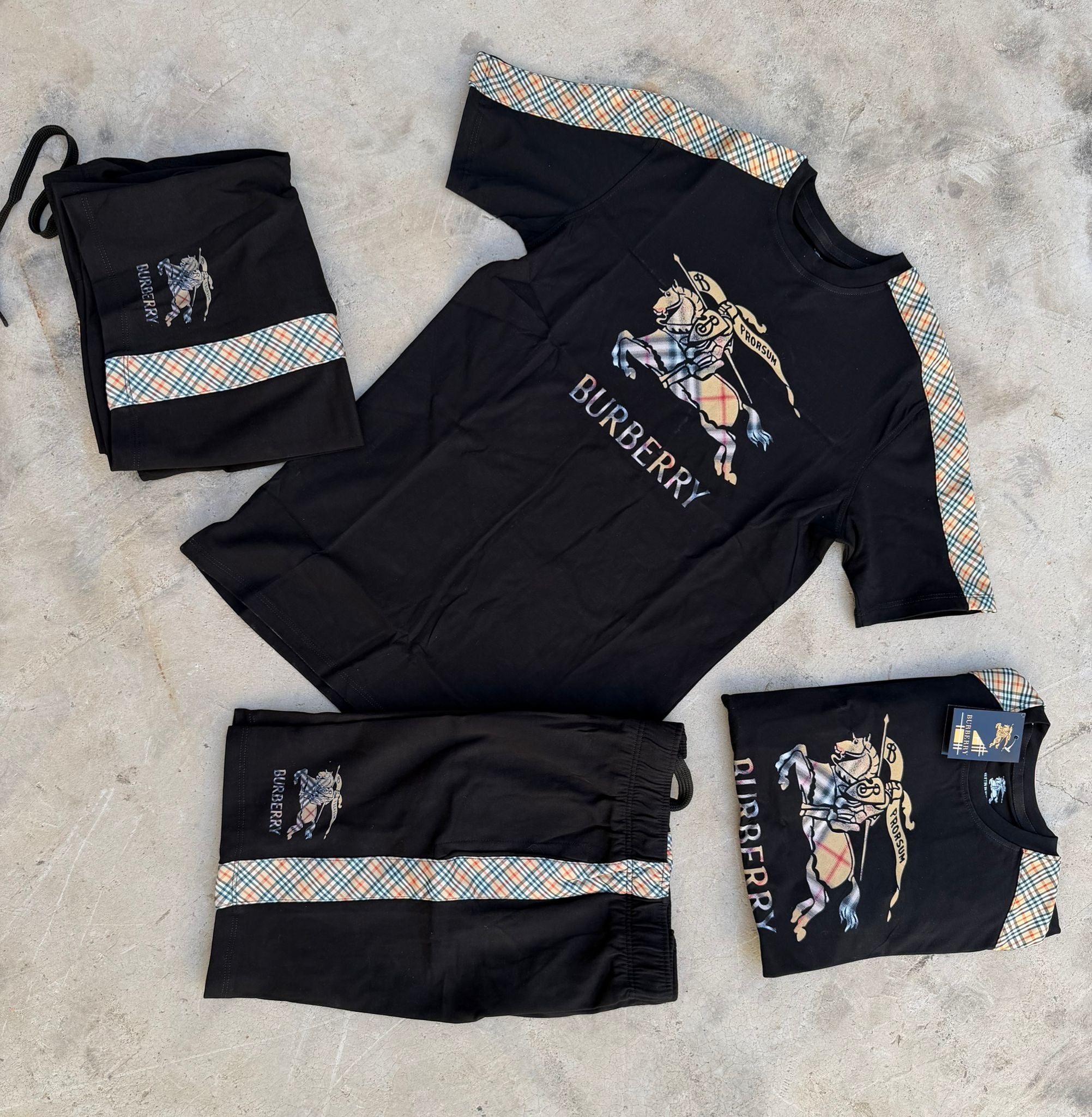 Conjunto Burberry negro