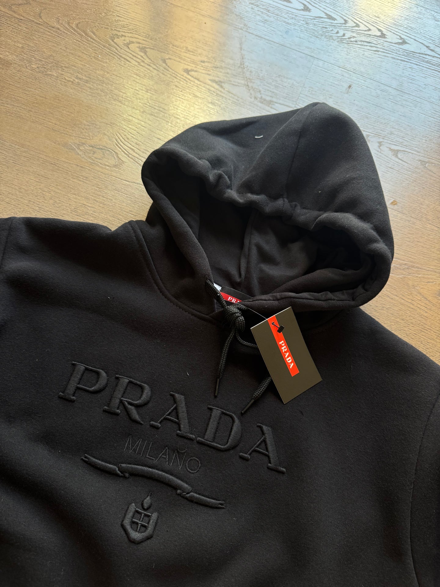 Sudadera con capucha Prada - Negra