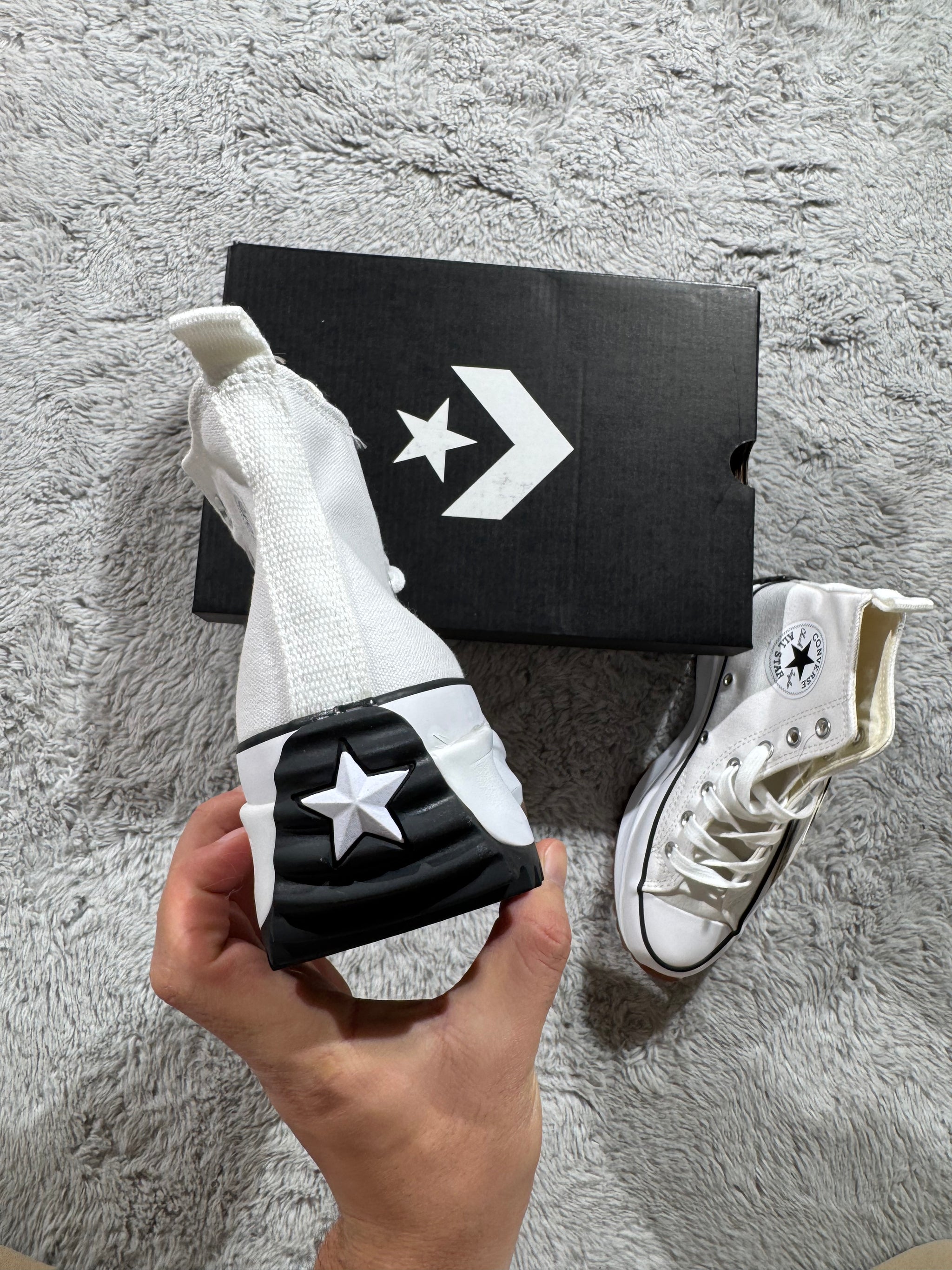 Converse Run Star Hike - Blancas