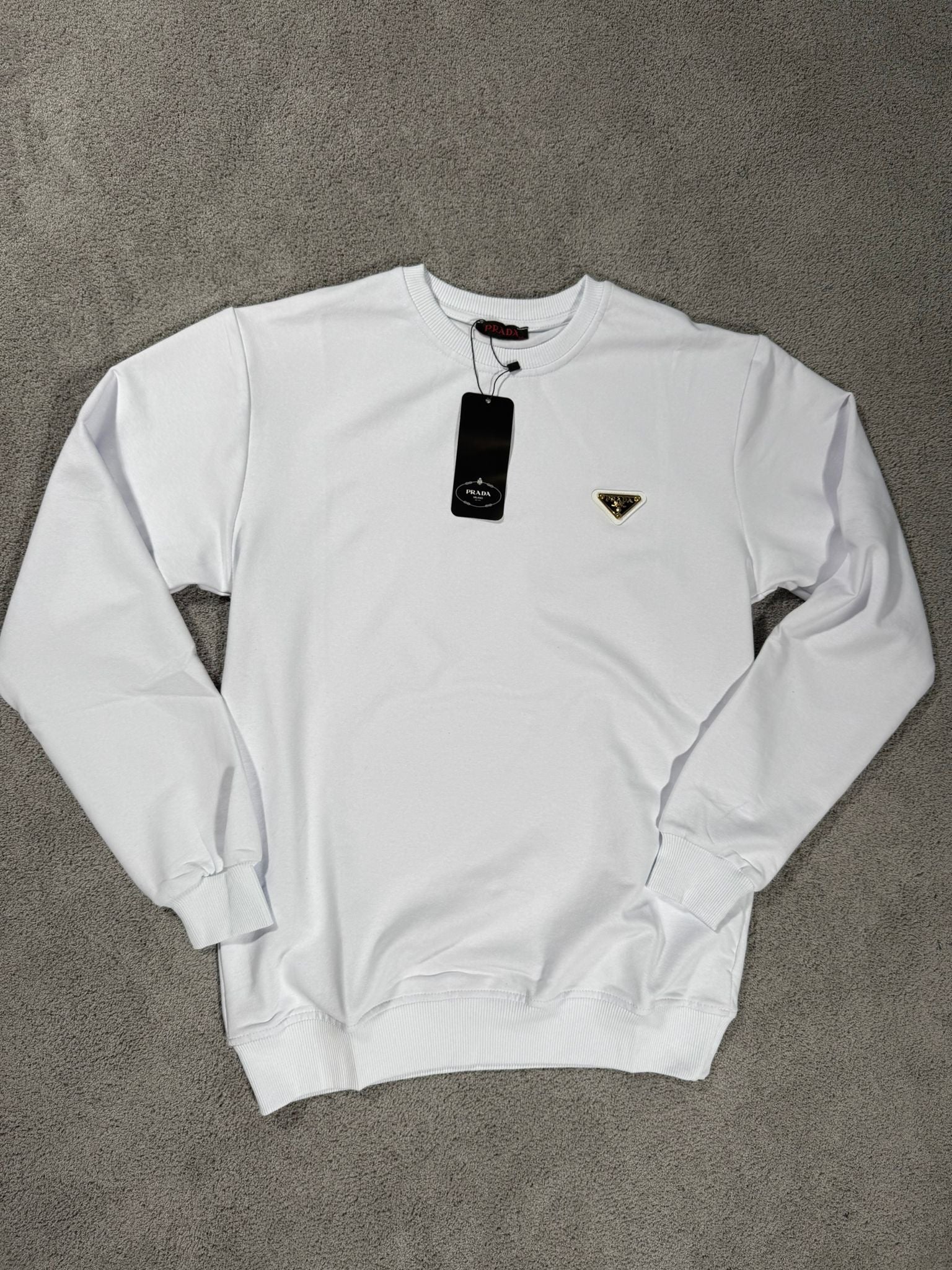 Sudadera Prada -  Blanca