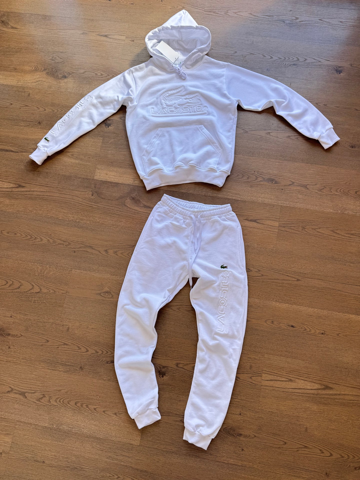 Conjunto Lacoste - Blanco