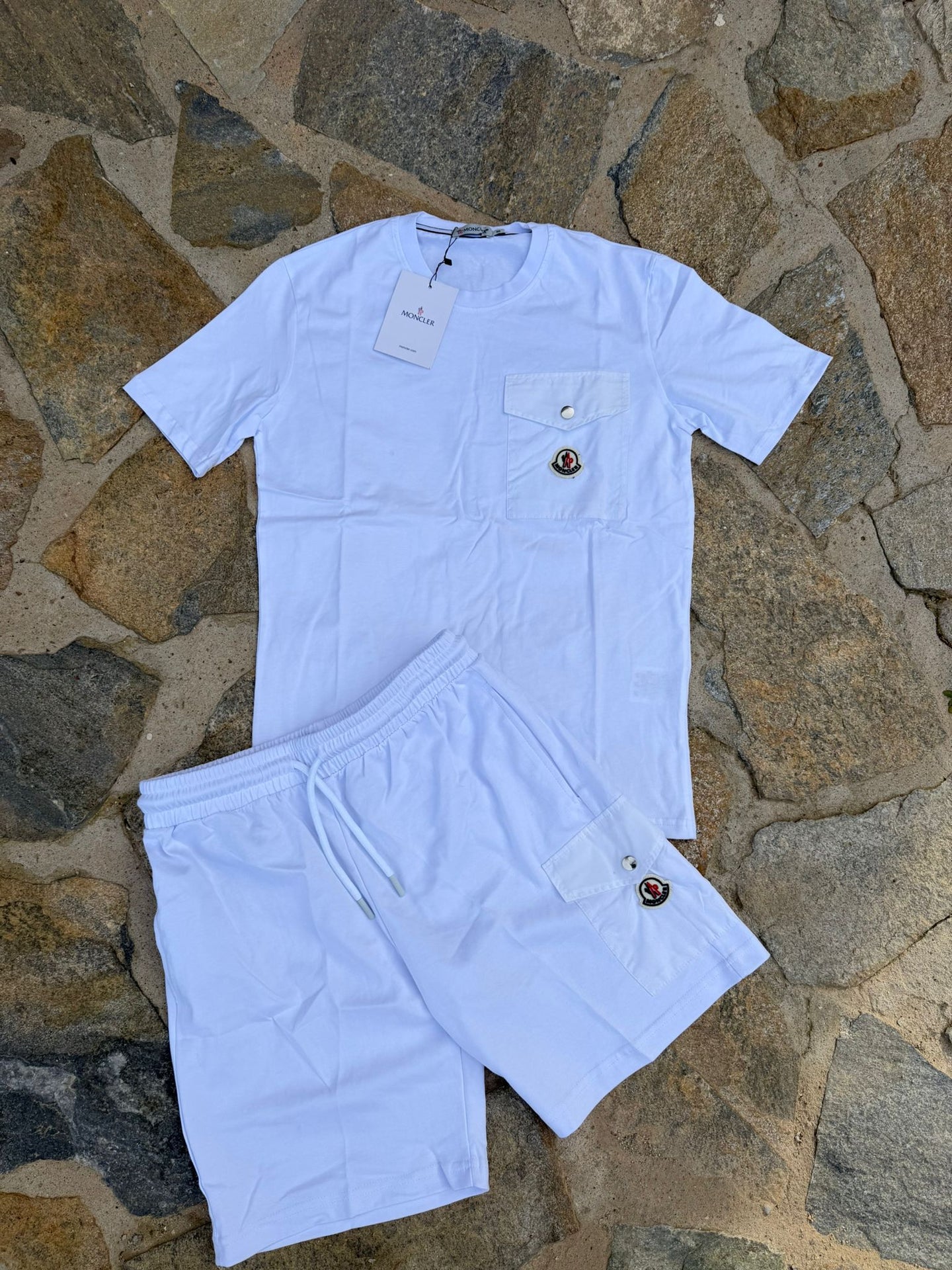 CONJUNTO MONCLER - BLANCO