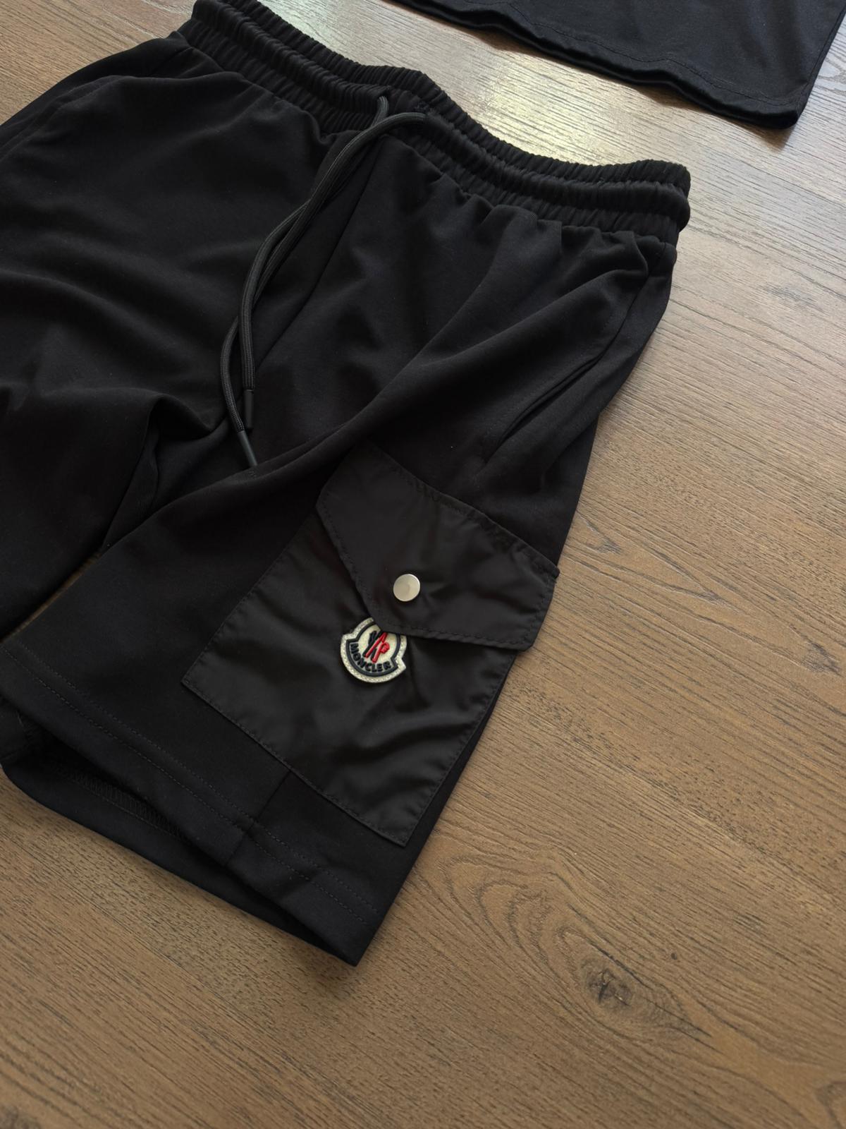 CONJUNTO MONCLER - NEGRO