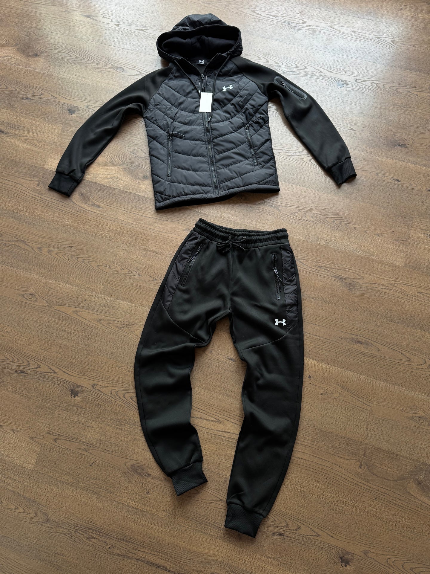 CONJUNTO -  UNDER ARMOUR - NEGRO