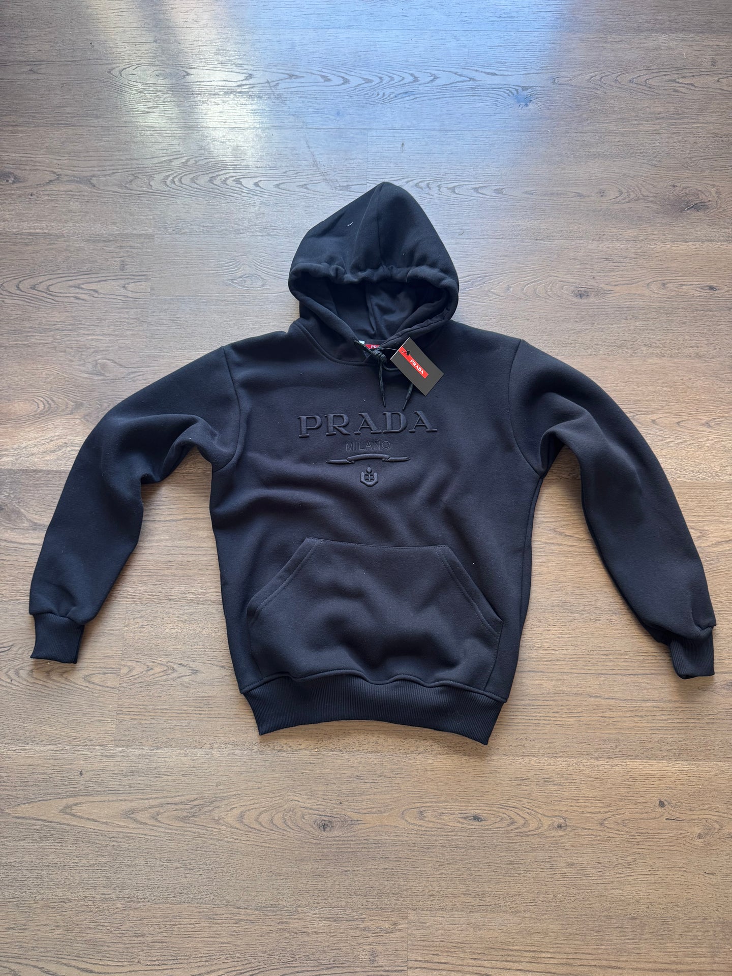 Sudadera con capucha Prada - Negra
