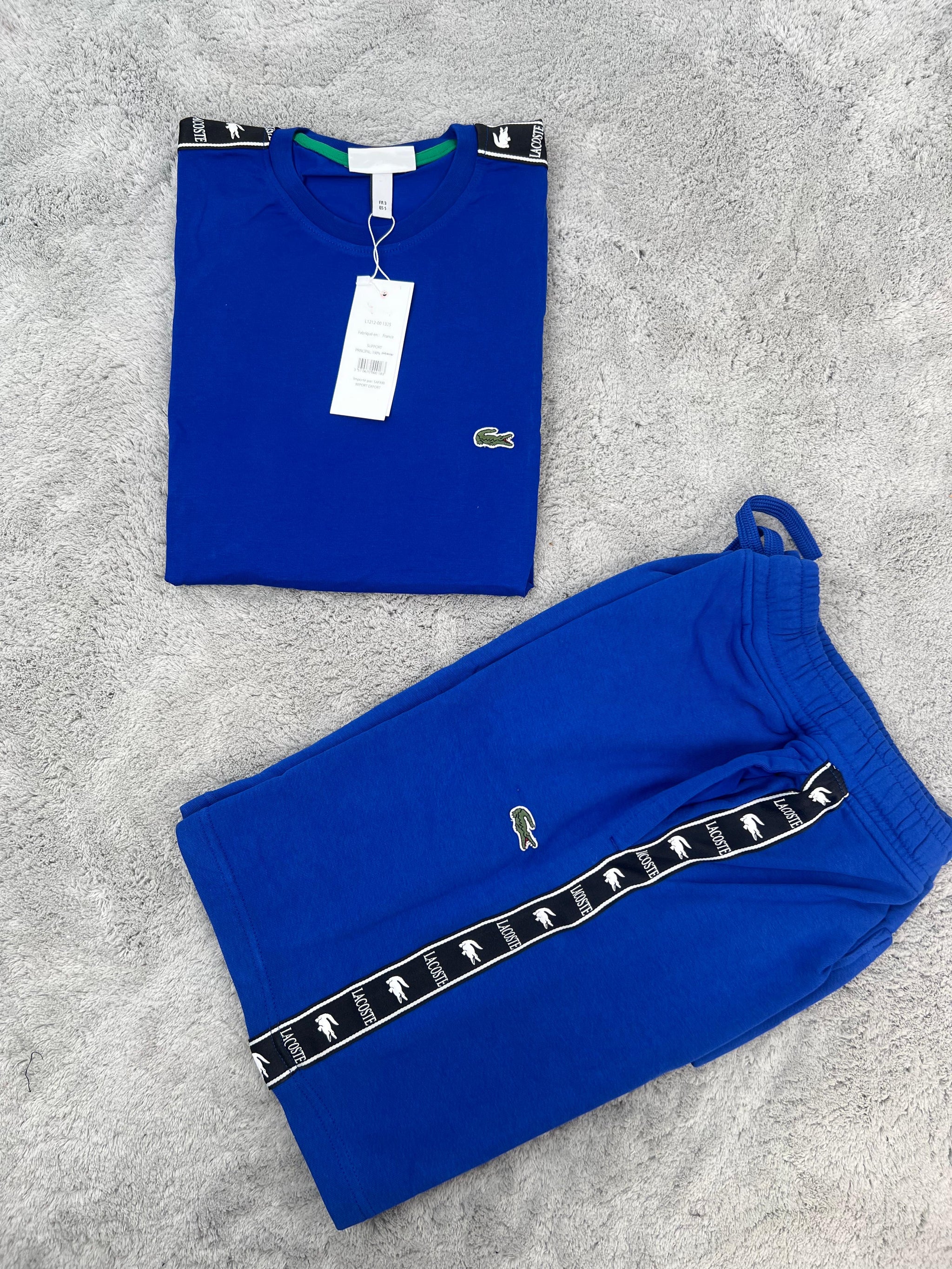 CONJUNTO LACOSTE - BLANCO