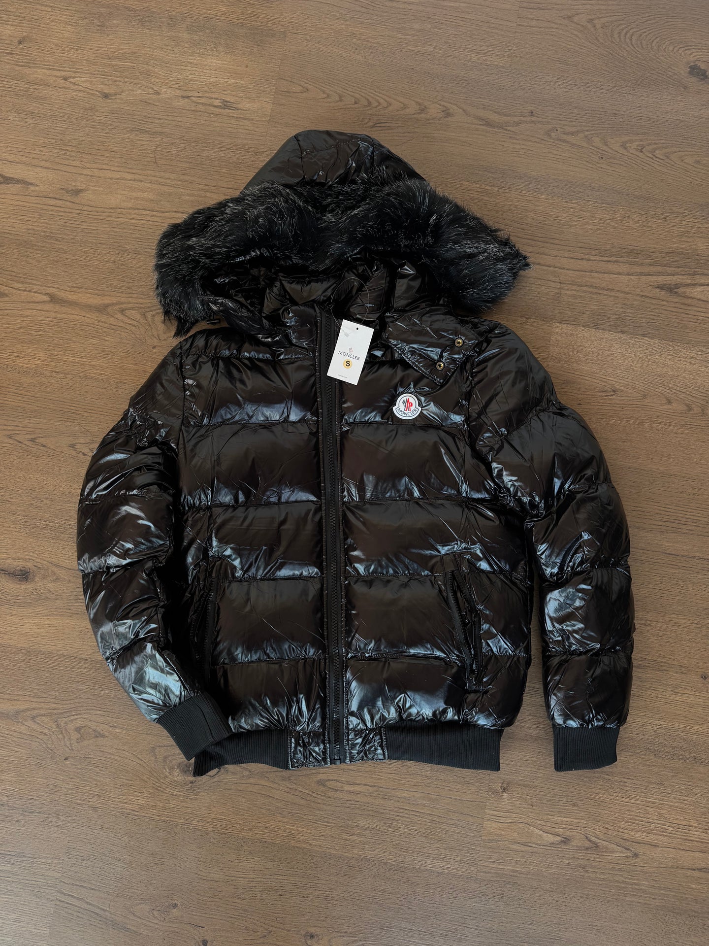 Chaqueta Moncler - Negro - Pelo Negro