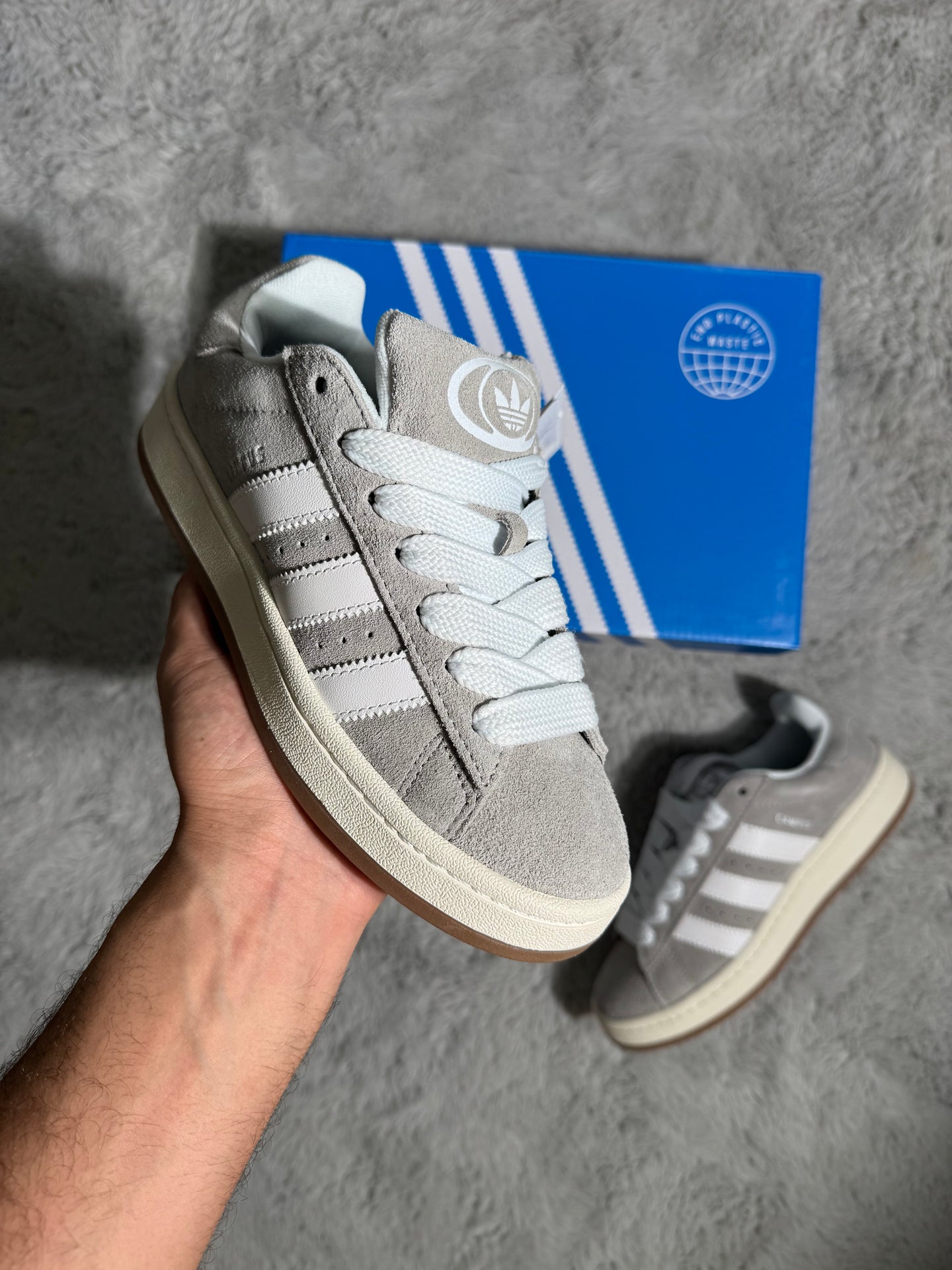 ADIDAS CAMPUS - Grey Suede