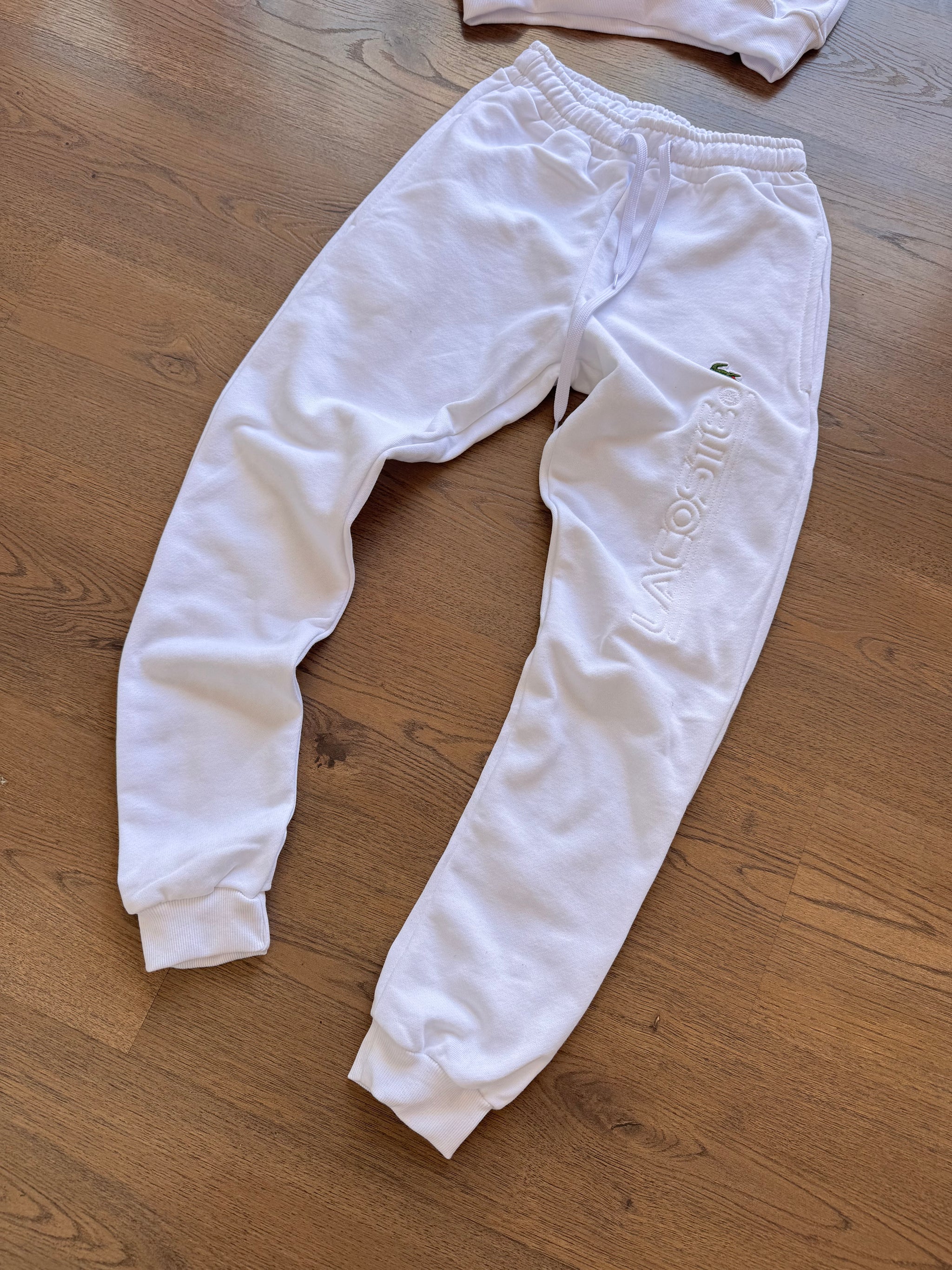 Conjunto Lacoste - Blanco