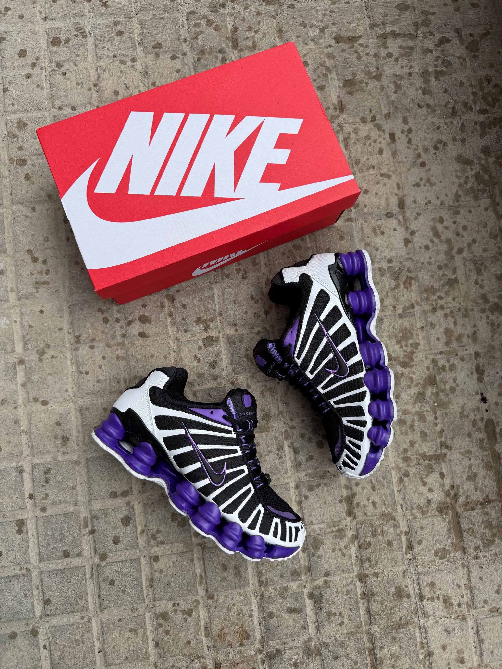 NIKE SHOX TL - LILA