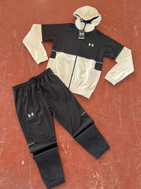 CONJUNTO -  UNDER ARMOUR blanco-negro - (H)