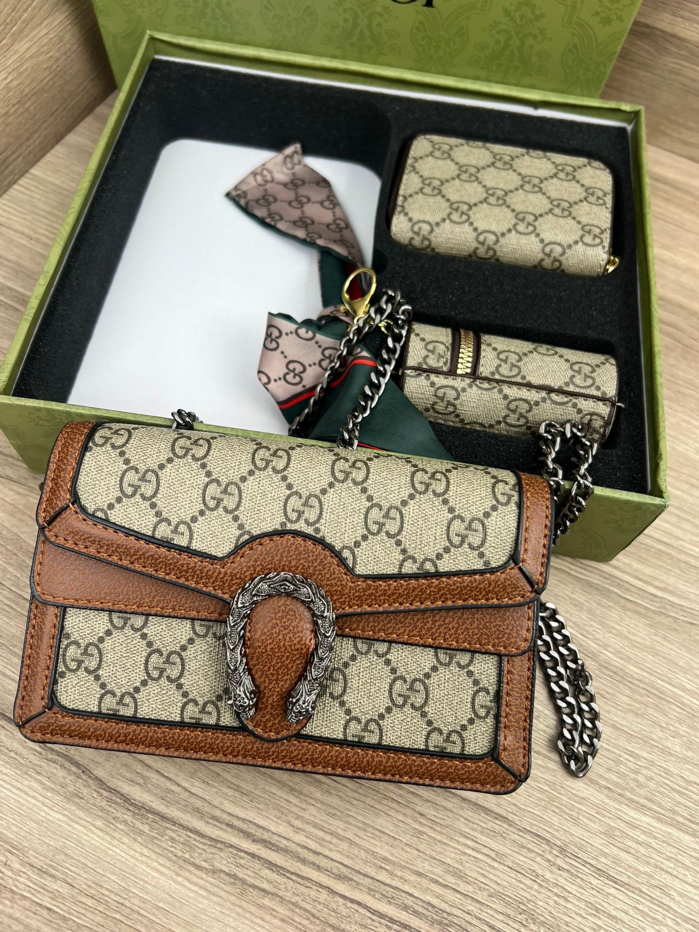 CAJA 3 BOLSITOS MUJER - GUCCI