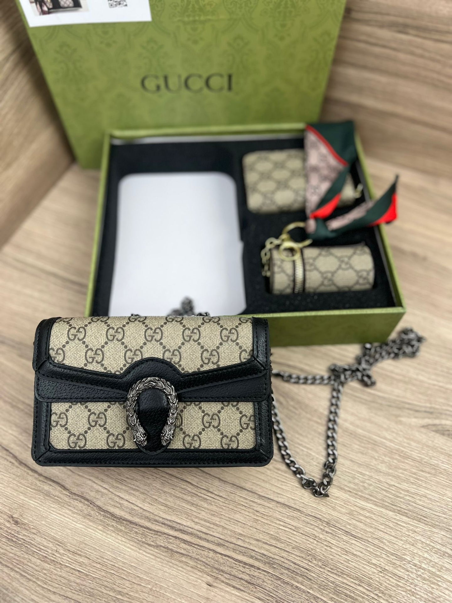 CAJA 3 BOLSITOS MUJER - GUCCI