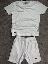 CONJUNTO LACOSTE - BLANCO