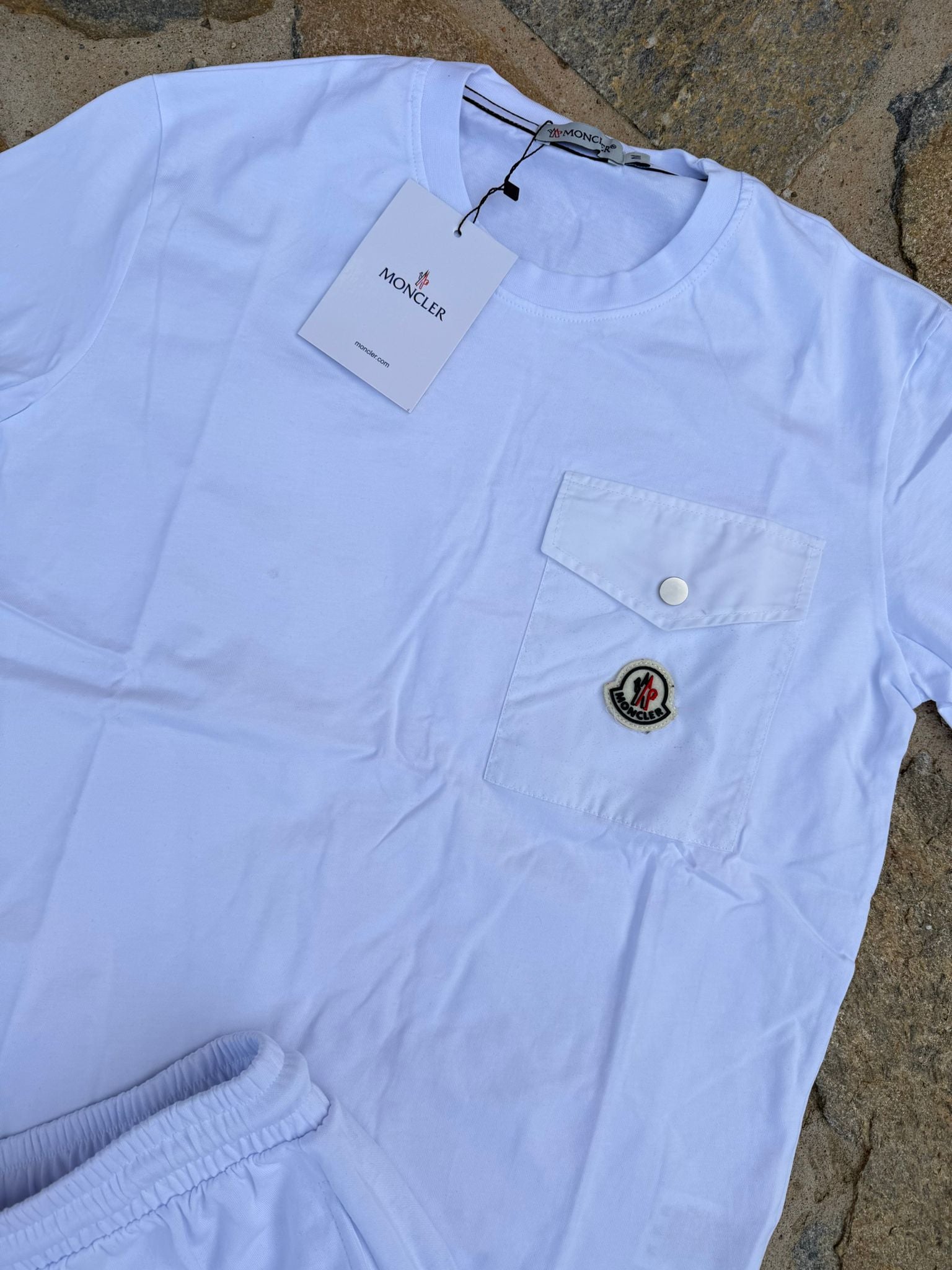 CONJUNTO MONCLER - BLANCO