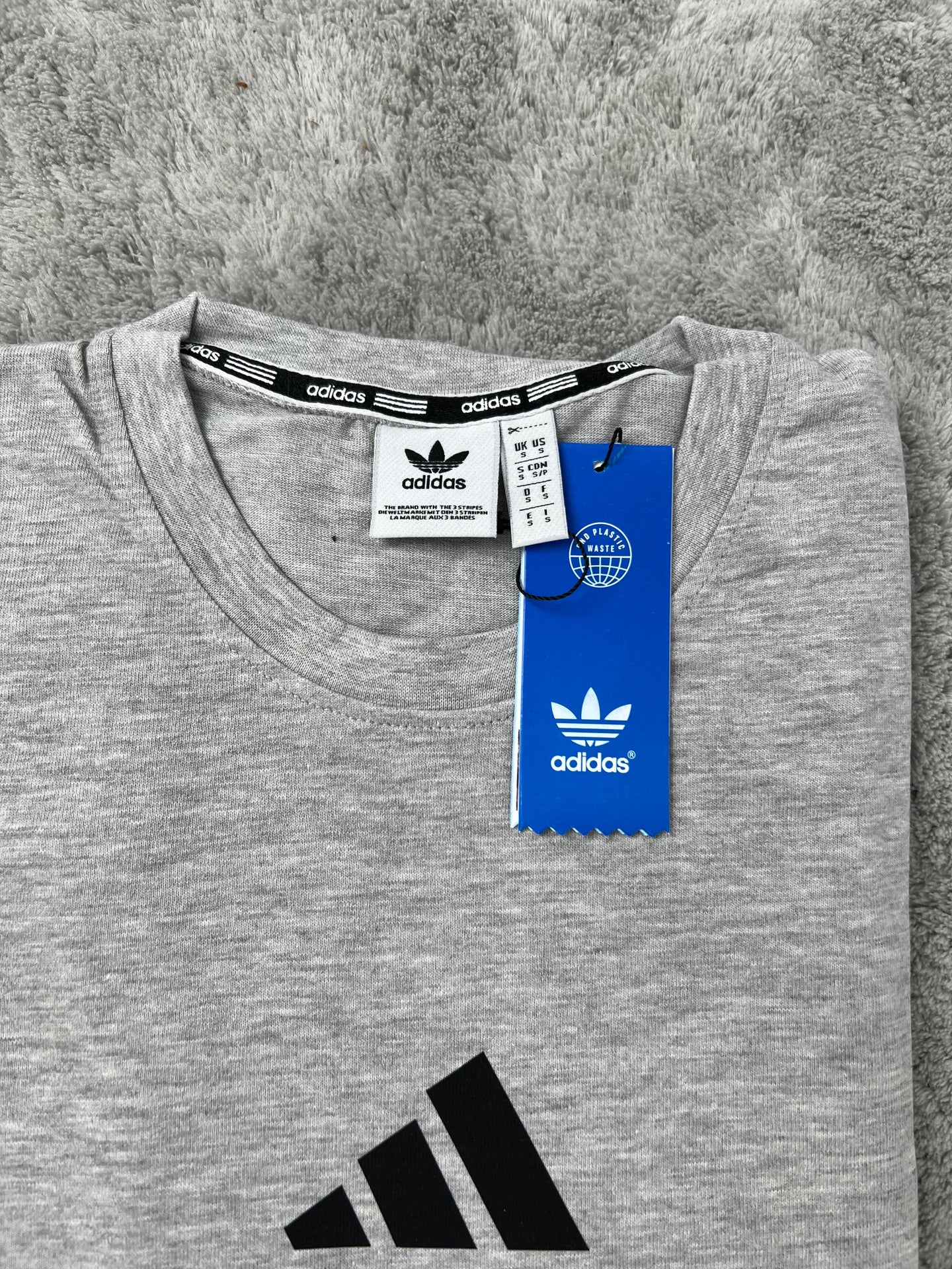 CONJUNTO ADIDAS - GRIS