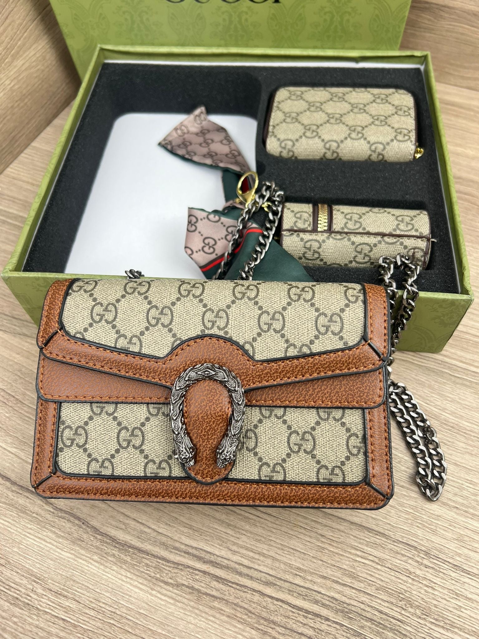 CAJA 3 BOLSITOS MUJER - GUCCI
