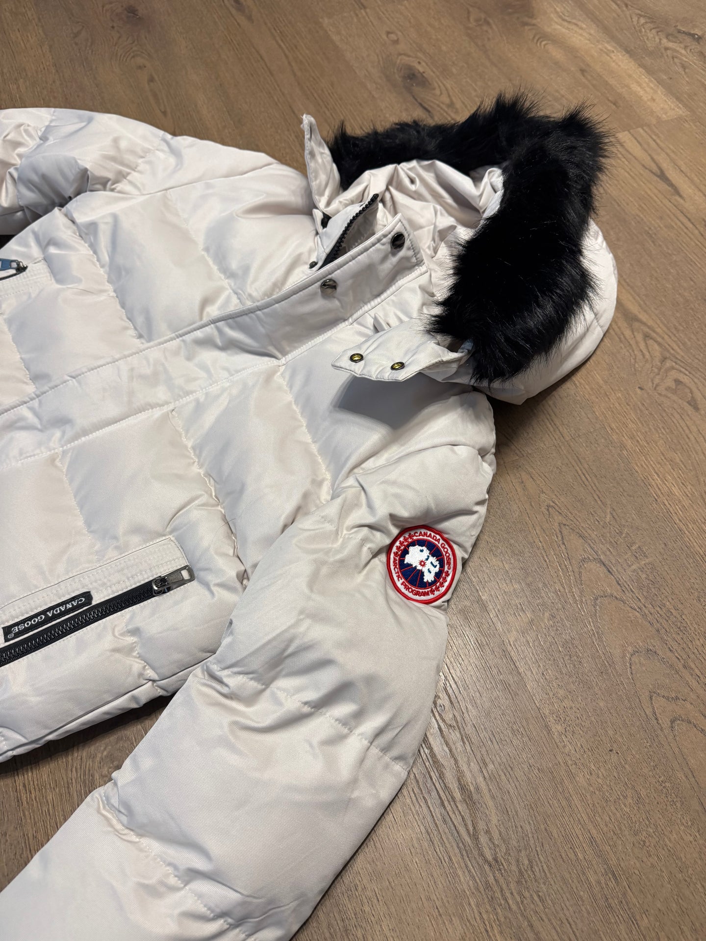Chaqueta CANADA GOOSE - BLANCO - Pelo Negro