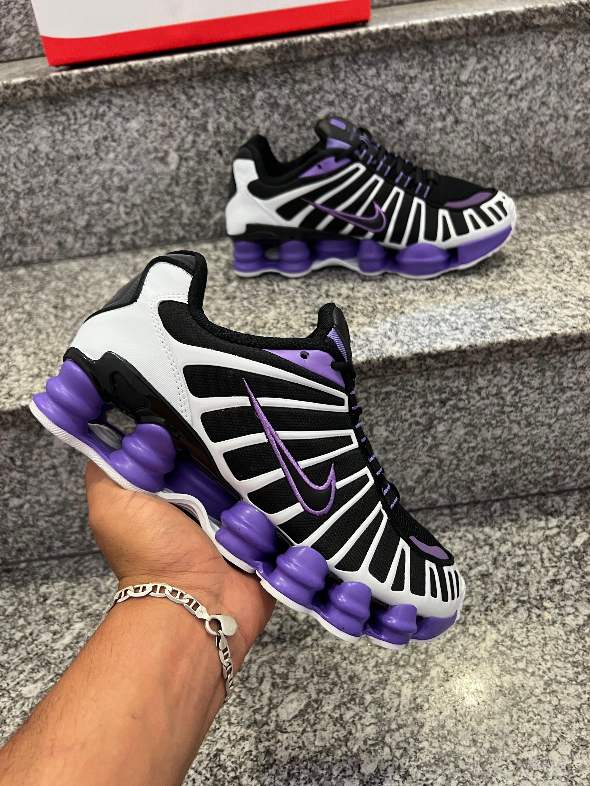 NIKE SHOX TL - MORADA