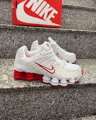 NIKE SHOX TL - BLANCAS/ROJAS