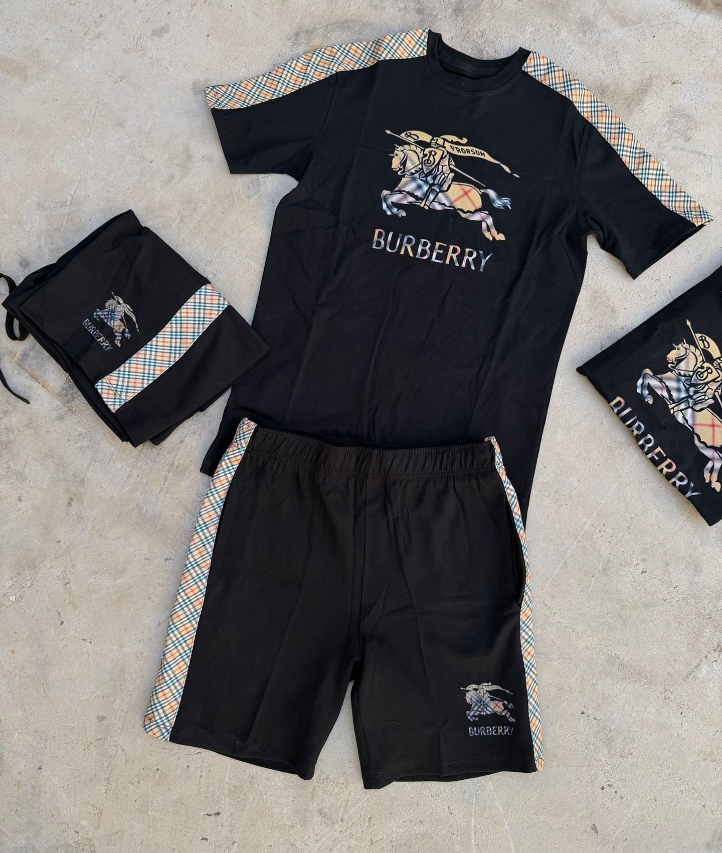 Conjunto Burberry negro