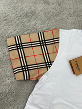 CONJUNTO CORTO - BURBERRY BLANCO