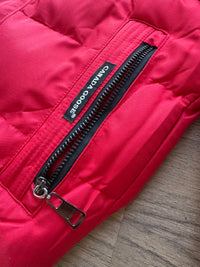 Chaqueta CANADA GOOSE - ROJA - Pelo Negro