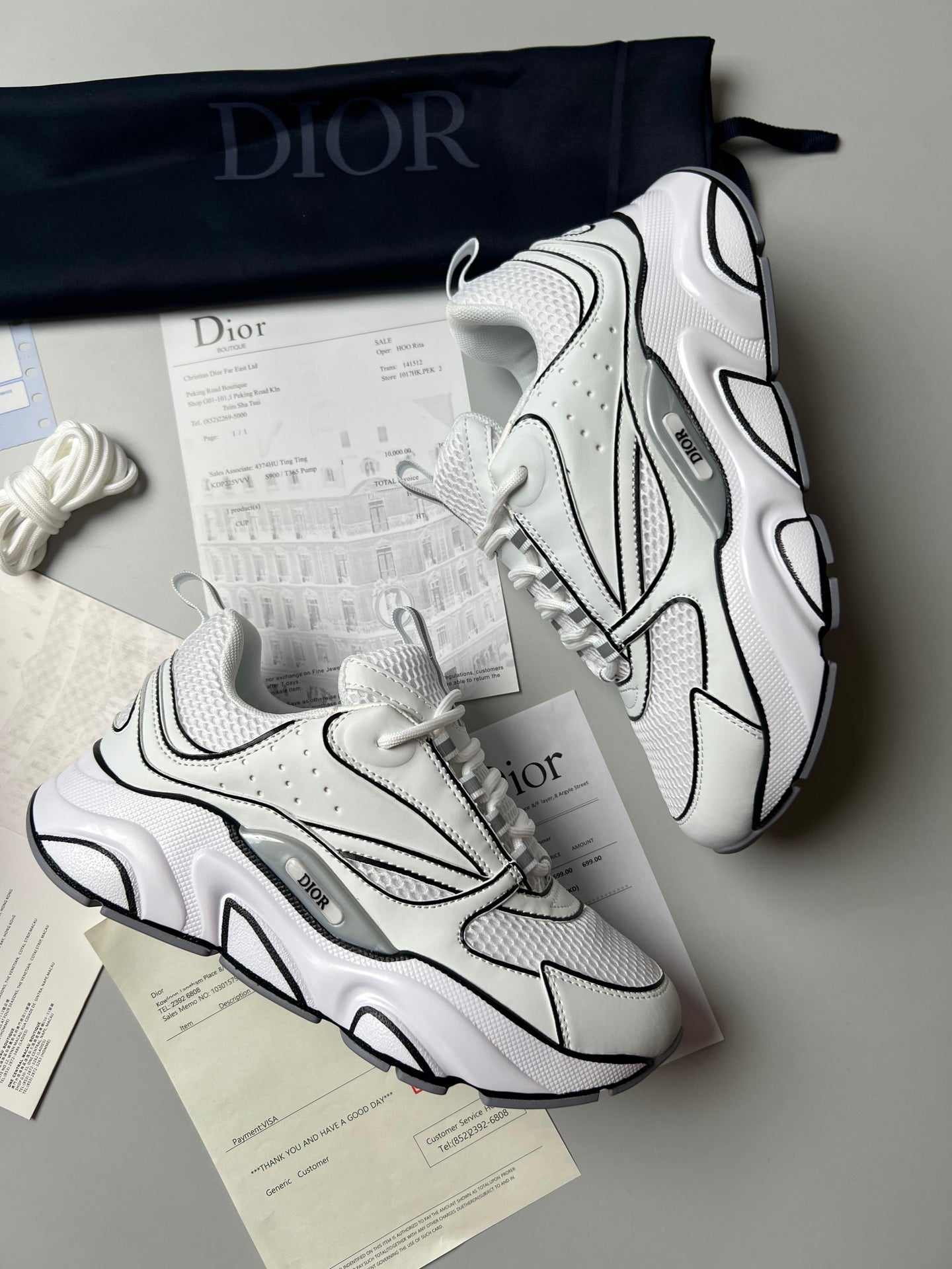 DIOR B22 DRAW - WHITE