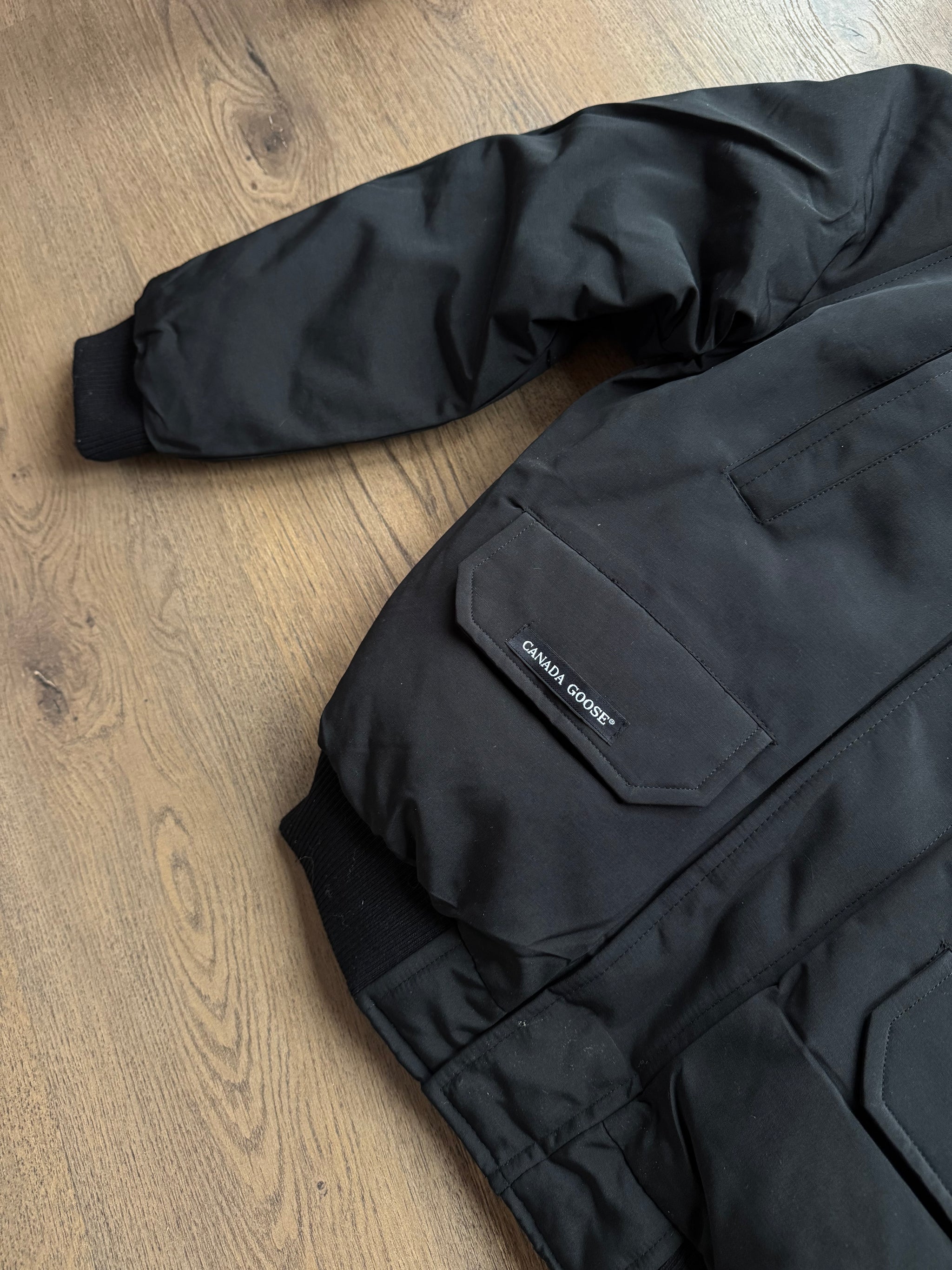 Chaqueta CANADA GOOSE - NEGRO - Pelo Marrón