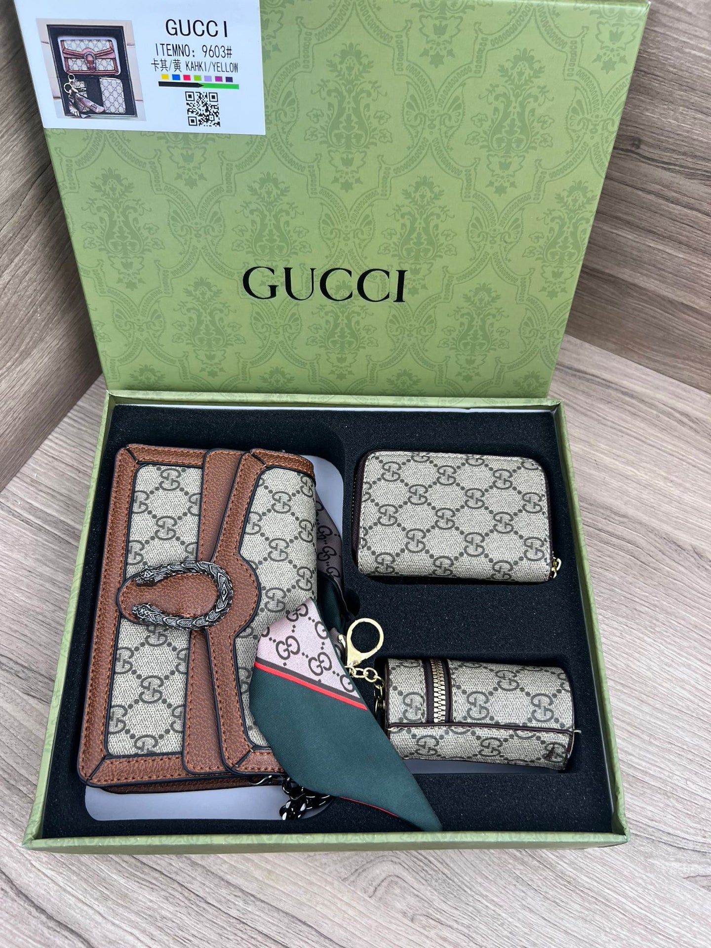 CAJA 3 BOLSITOS MUJER - GUCCI