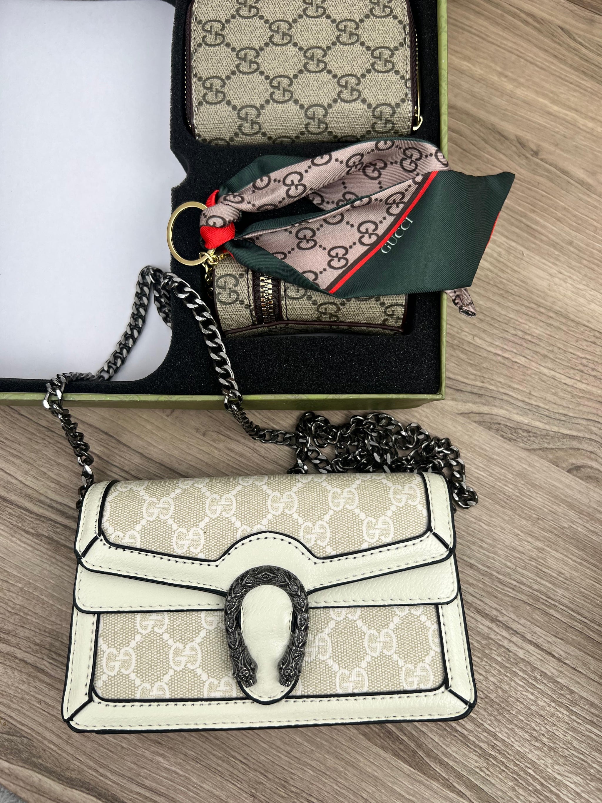 CAJA 3 BOLSITOS MUJER - GUCCI