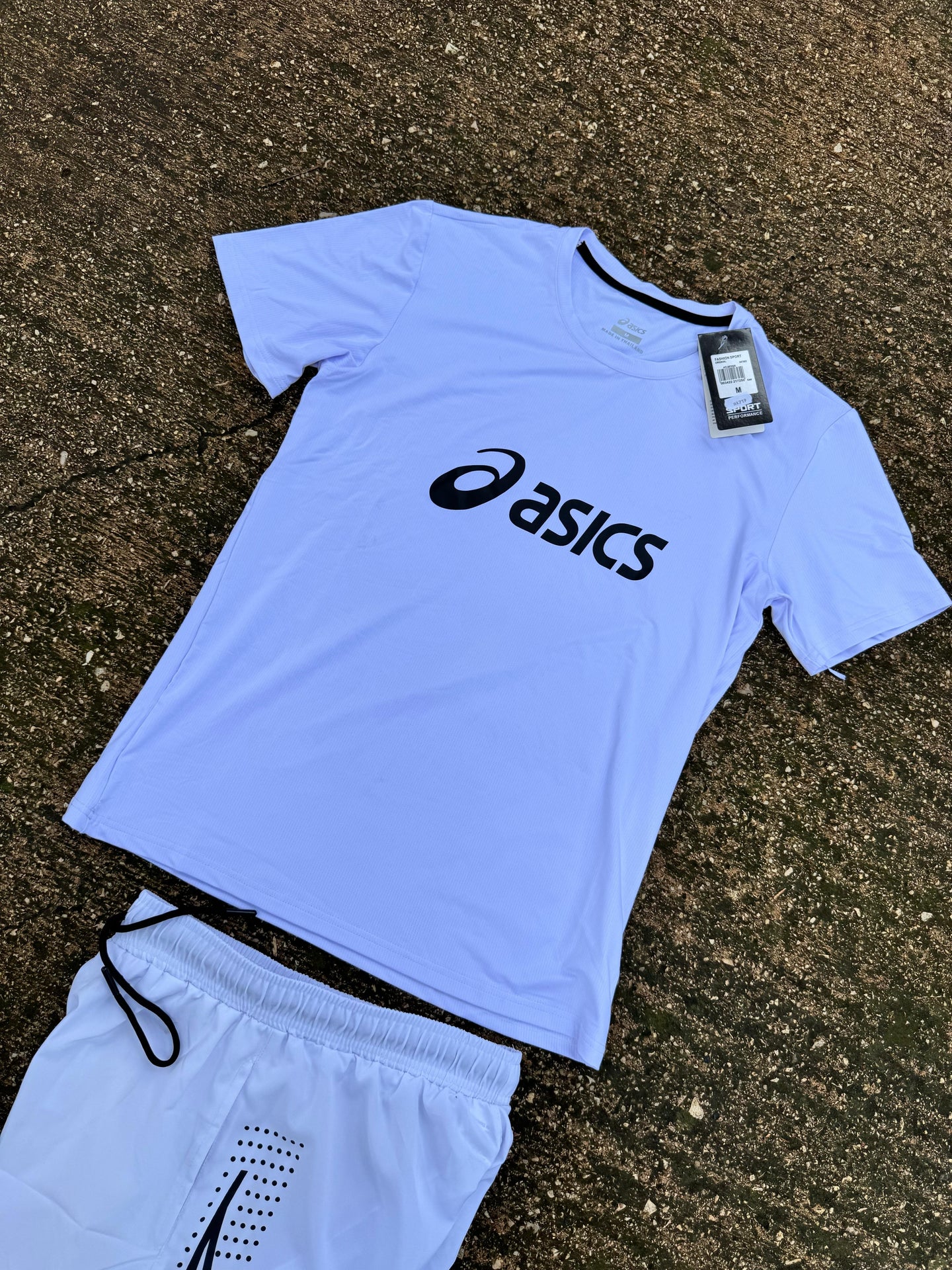 CONJUNTO ASICS - BLANCO