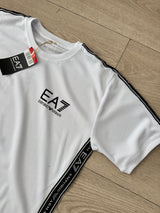 CONJUNTO CORTO - EA7 BLANCO